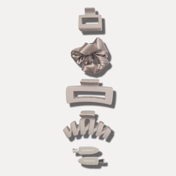 Hair Accessories Set Beige